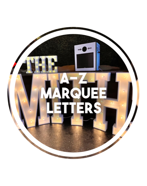 Light Up Marquee Letters rental saskatoon