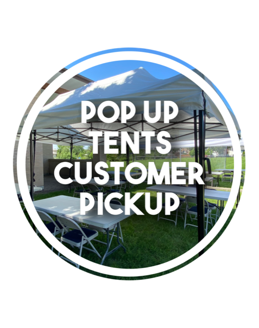 popup tent rentals for customer pickup saskatoon