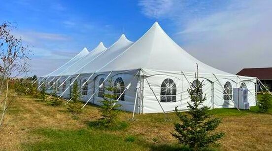 40' x 40' Pole Tent Rental Saskatoon