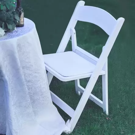 White Folding Chair Rental Saskatoon